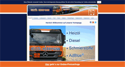 Desktop Screenshot of heizoel-herrmann.de